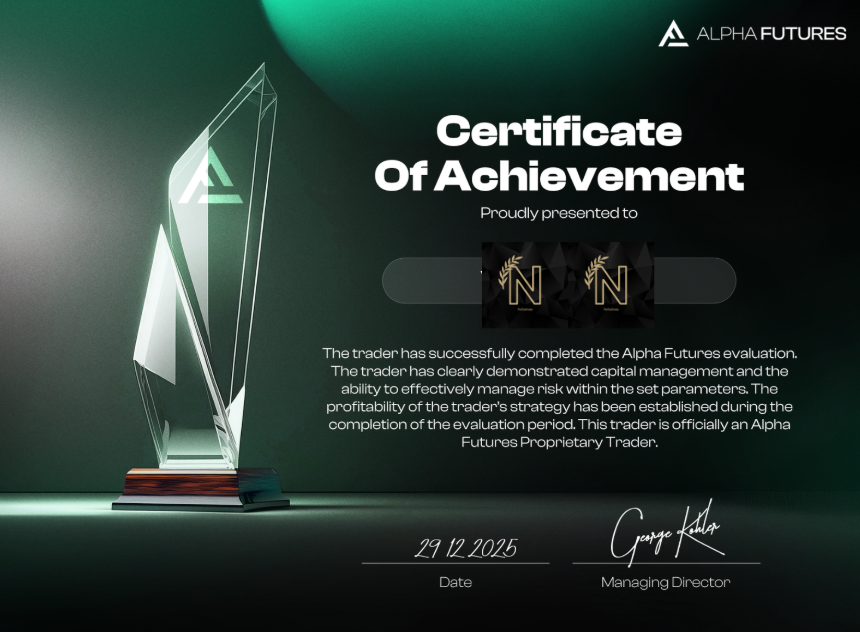 Alpha Futures Certificate